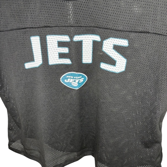 *NWT* NFL New York JETS - Team Apparel Women's Short Sleeve Crop Jersey, Size XL - Picture 3 of 8